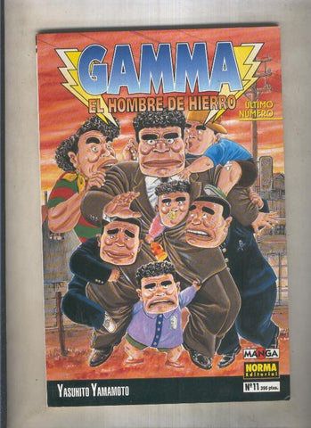 Gamma el hombre de hierro numero 11 (numerado 4 en interior cubierta)