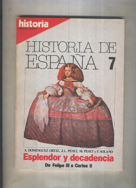Historia 16: Historia de España numero 07 (numerado 2 en trasera)