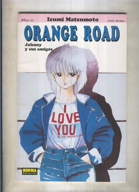 Kimagure Orange Road: Johnny y sus amigos numero 07 (numerado 1 en trasera)