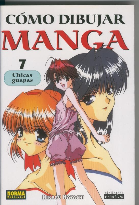 Como dibujar manga numero 07: chicas guapas