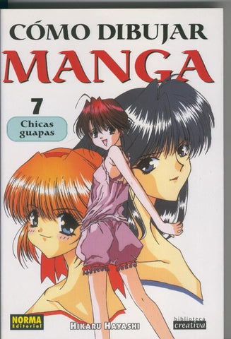 Como dibujar manga numero 07: chicas guapas