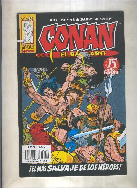 Conan el Barbaro segunda edicion numero 12