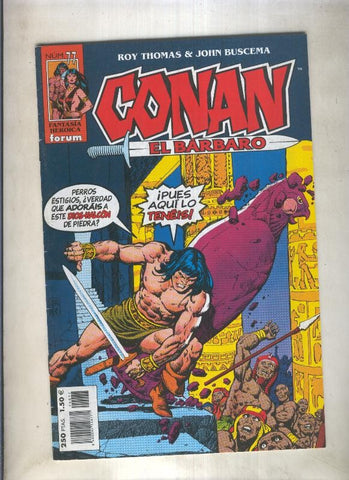 Conan el Barbaro segunda edicion numero 77