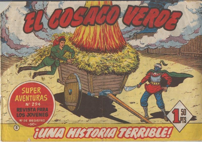 El Cosaco Verde original numero 005: Una historia terrible