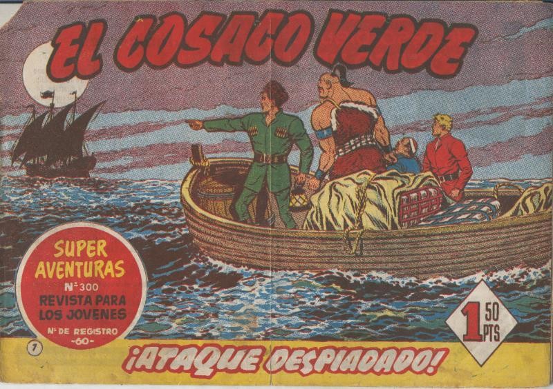 El Cosaco Verde original numero 007: Ataque despiadado