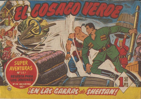 El Cosaco Verde original numero 016: En las garras de Sheitan