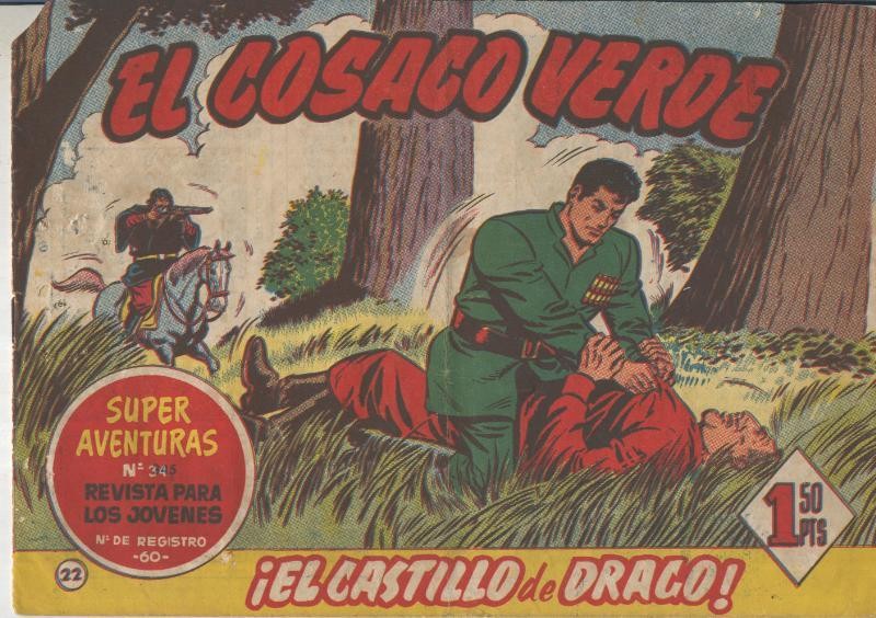 El Cosaco Verde original numero 022: El castillo de Drago