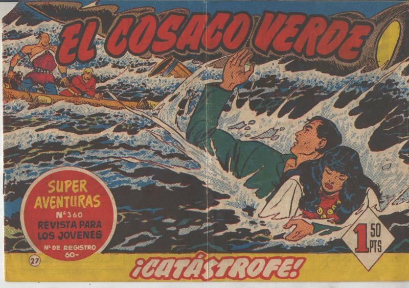 El Cosaco Verde original numero 027: Catastrofe