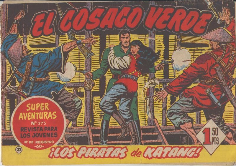 El Cosaco Verde original numero 032: Los piratas de Katang