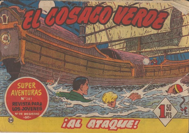 El Cosaco Verde original numero 034: Al ataque