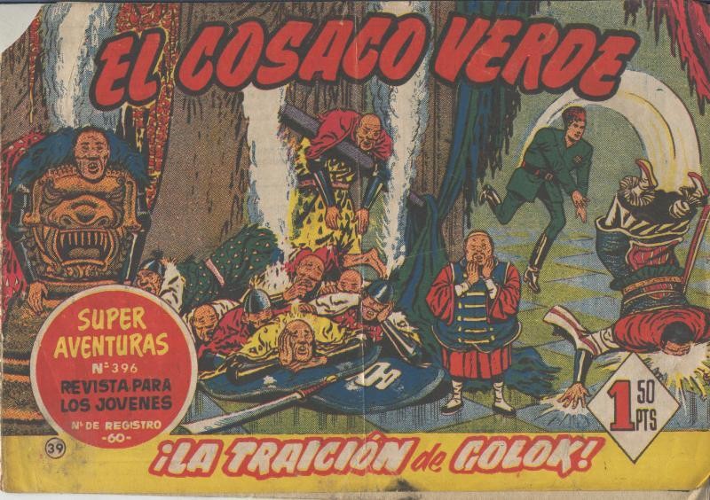 El Cosaco Verde original numero 039: La traicion de color