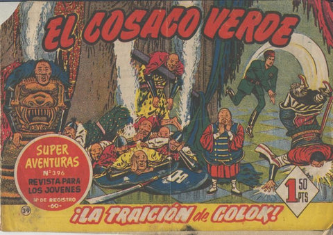 El Cosaco Verde original numero 039: La traicion de color