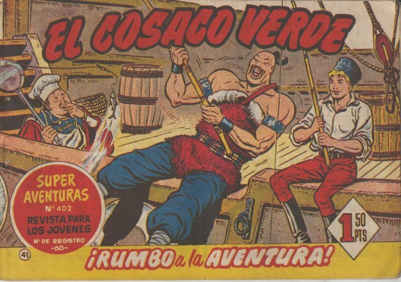El Cosaco Verde original numero 041: Rumbo a la aventura