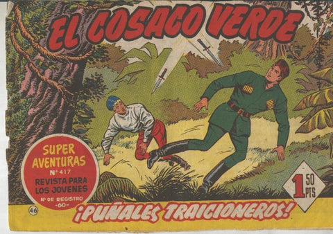 El Cosaco Verde original numero 046: Puñales traicioneros