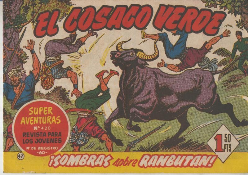 El Cosaco Verde original numero 047: Sombras sobre Ranbutan