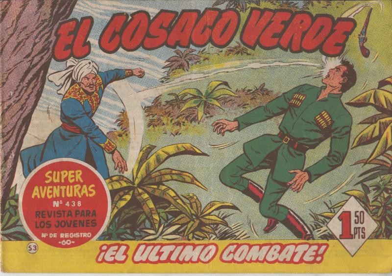 El Cosaco Verde original numero 053: El ultimo combate