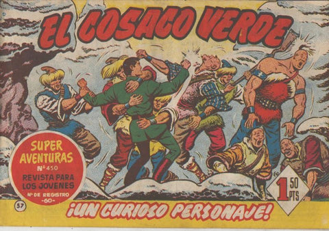 El Cosaco Verde original numero 057: Un curioso personaje