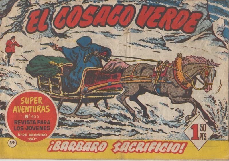 El Cosaco Verde original numero 059: Barbaro sacrificio