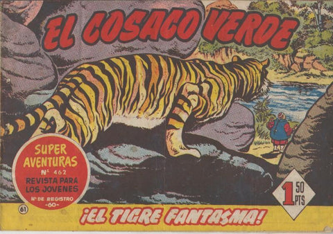 El Cosaco Verde original numero 061: El tigre fantasma