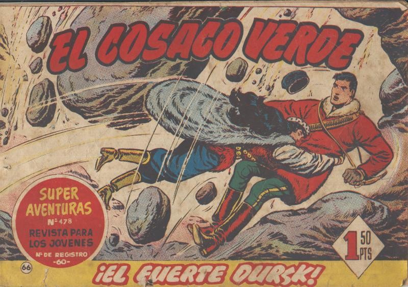 El Cosaco Verde original numero 066: El fuerte Dursk