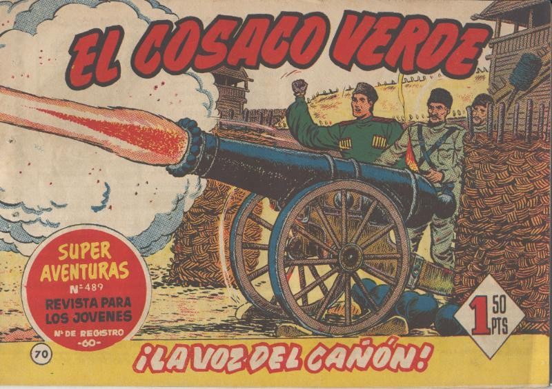El Cosaco Verde original numero 070: La voz del cañon