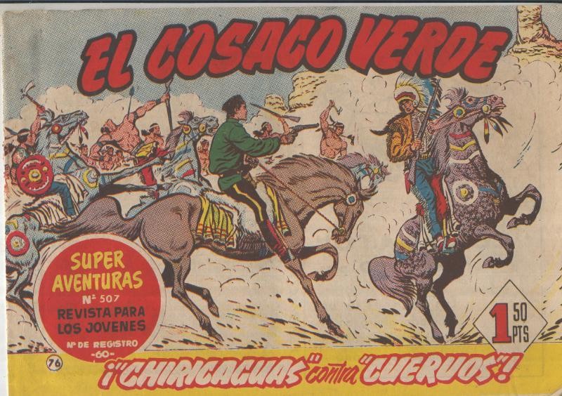 El Cosaco Verde original numero 076: Chircaguas contra Cuervos