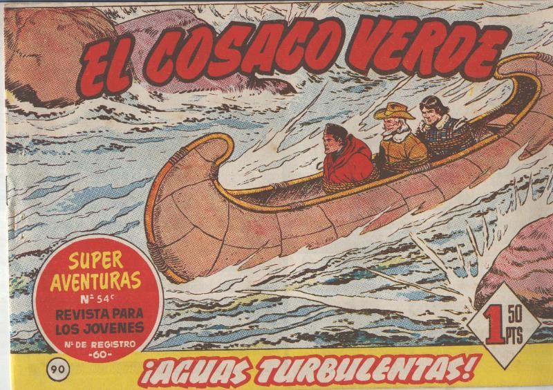 El Cosaco Verde original numero 090: Aguas turbulentas