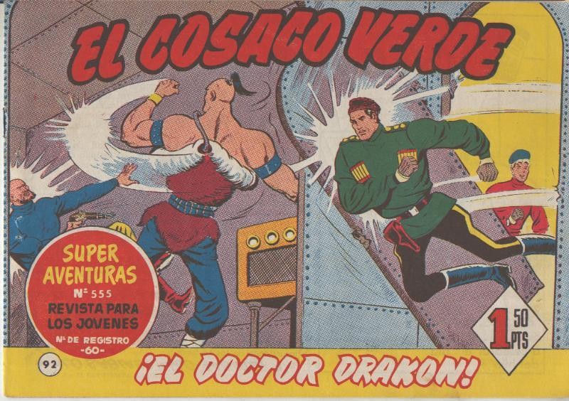 El Cosaco Verde original numero 092: El doctor Drakon