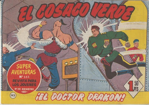El Cosaco Verde original numero 092: El doctor Drakon