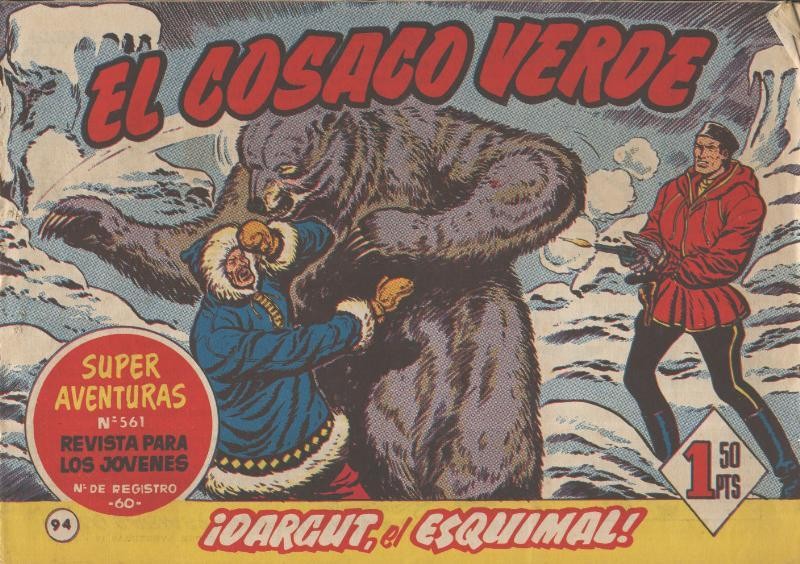 El Cosaco Verde original numero 094: Dargut, el esquimal