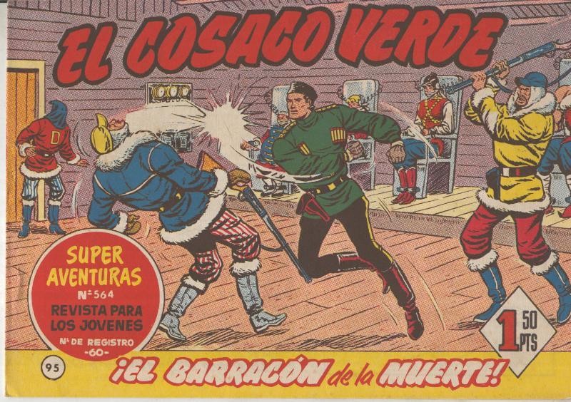 El Cosaco Verde original numero 095: El barranco de la muerte