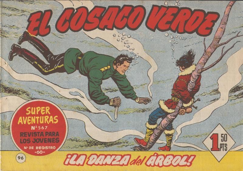 El Cosaco Verde original numero 096: La danza del arbol