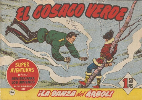 El Cosaco Verde original numero 096: La danza del arbol