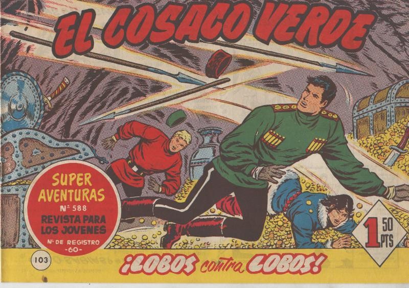 El Cosaco Verde original numero 103: Lobos contra lobos