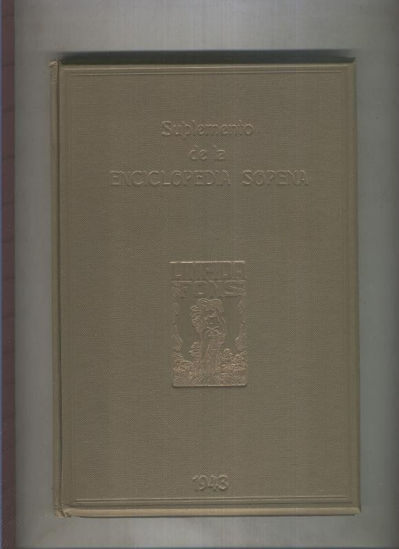 Suplemento de la Enciclopedia Sopena cerrado en septiembre de 1942