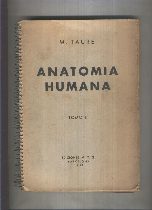 Anatomia Humana: tomo segundo