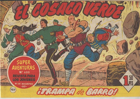 El Cosaco Verde original numero 107: Trampa de barro