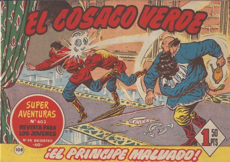El Cosaco Verde original numero 108: El principe malvado