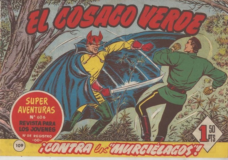 El Cosaco Verde original numero 109: Contra los murcielagos