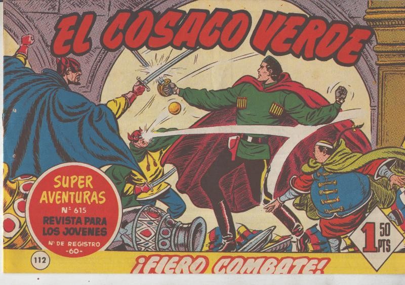 El Cosaco Verde original numero 112: fiero combate