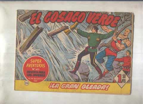El Cosaco Verde original numero 114: La gran oleada (numerada 2 en trasera)