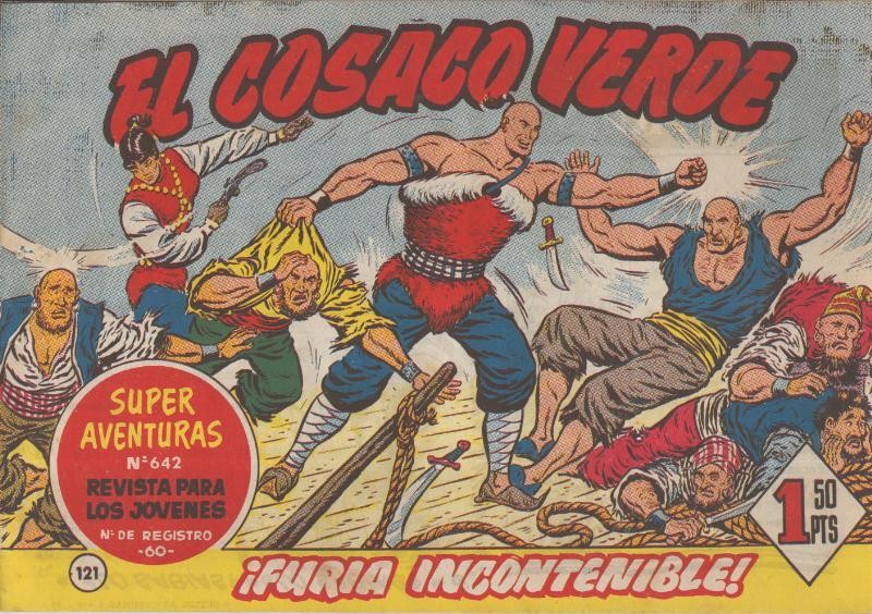 El Cosaco Verde original numero 121: Furia incontenible