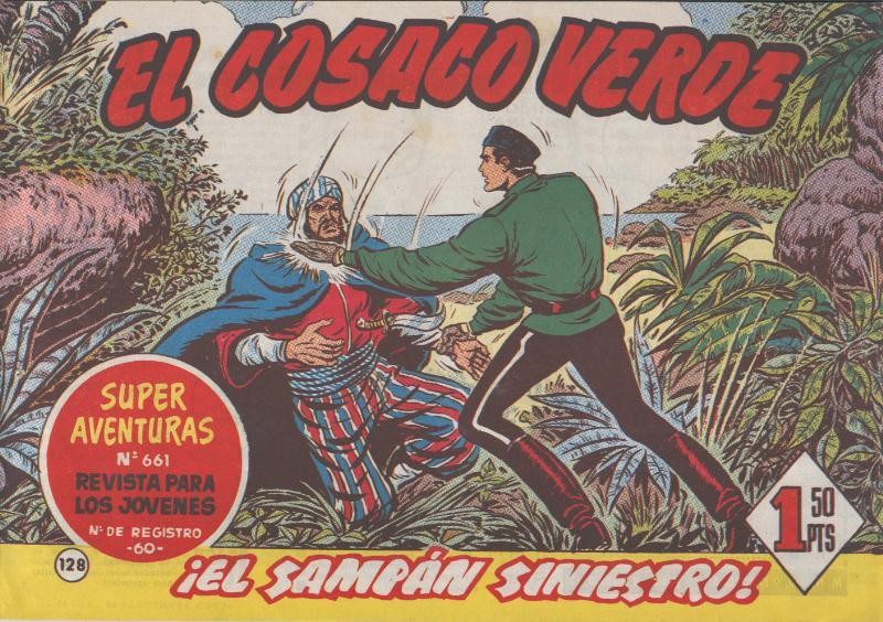 El Cosaco Verde original numero 128: El sampan siniestro