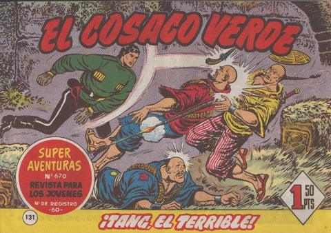 El Cosaco Verde original numero 131: Tang, el terrible