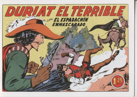 El Espadachin Enmascarado facsimil numero 019: Duriat el terrible