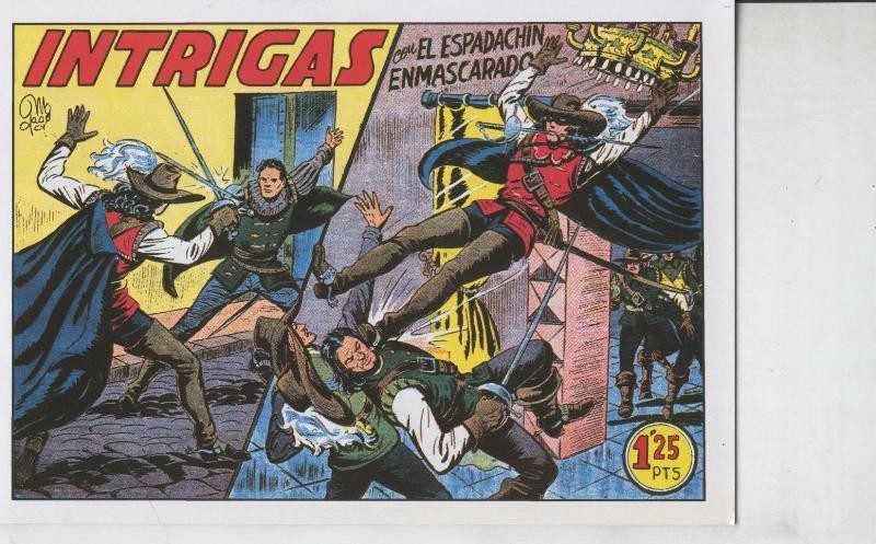 El Espadachin Enmascarado facsimil numero 029: Intrigas