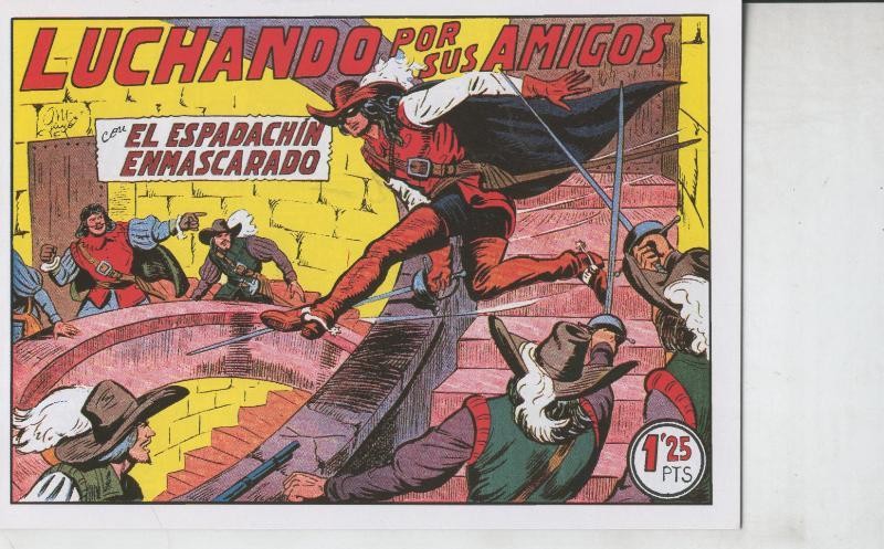 El Espadachin Enmascarado facsimil numero 040: Luchando por sus amigos
