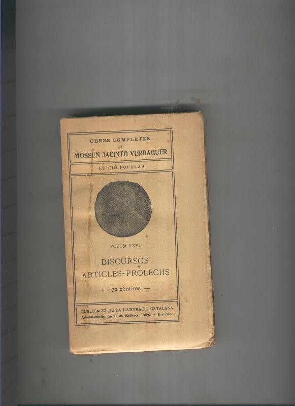 Discursos articles -prolechs Volum XXVI