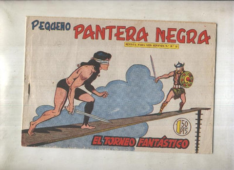 Pequeño Pantera Negra numero 184: El torneo fantastico