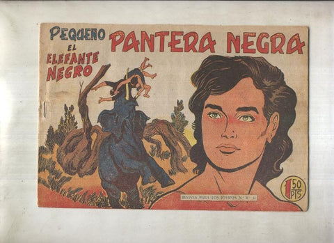 Pequeño Pantera Negra numero 159: El elefante negro